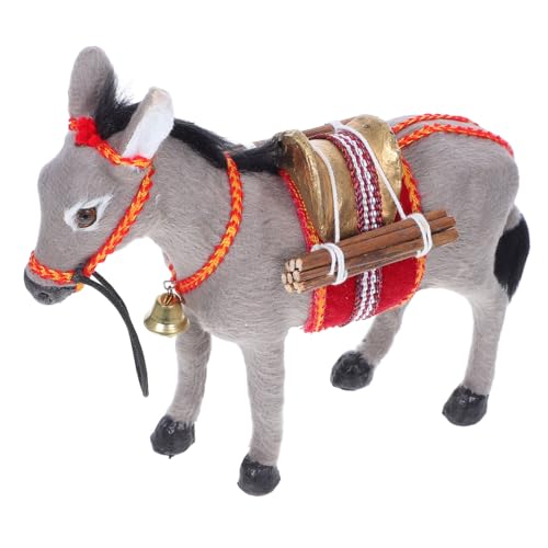 Ciieeo Realistische Eselfigur Miniatur-eselspielzeug Weicher Esel Haustierspielzeug Pädagogisches Lernspielzeug Simulationstiermodell Ciieeo Realistische Eselfigur Miniatur-eselspielzeug Weicher Esel Haustierspielzeug Pädagogisches Lernspielzeug Simulationstiermodell von Ciieeo