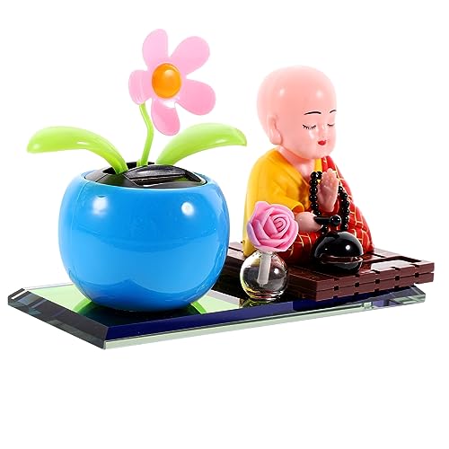 Ciieeo Wackelnde Mönchsfigur aus Lustige Auto Dekoration für Armaturenbrett und Schreibtisch Kompakte Bonsai Statue für und Büro Robuste und Gestaltete Skulptur für Gute und Kreative Ciieeo Wackelnde Mönchsfigur aus Lustige Auto Dekoration für Armaturenbrett und Schreibtisch Kompakte Bonsai Statue für und Büro Robuste und Gestaltete Skulptur für Gute und Kreative von Ciieeo
