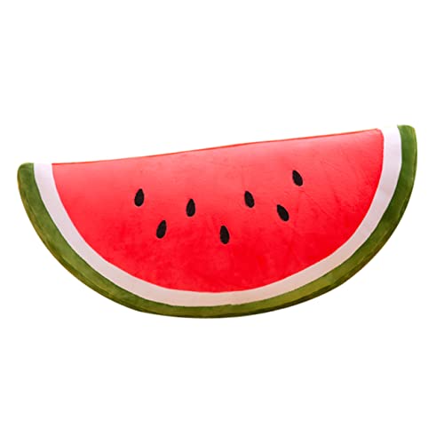 Ciieeo Wassermelonenkissen Plüschtiere Gefülltes Obstkissen Wassermelone Matschig Gefüllte Wassermelone Gefülltes Plüsch Süßes Zeug Wassermelonenspielzeug Wassermelonen von Ciieeo