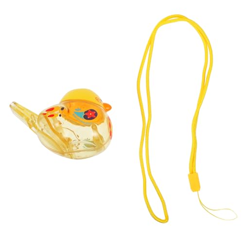 Ciieeo Wasservogelpfeife mit Trillerfunktion Kunststoff Leicht und Langlebig mit Lanyard für Kindergeburtstag und Outdoor Wasserspaß Musikalisches für Vogelimitation und Klangtraining von Ciieeo