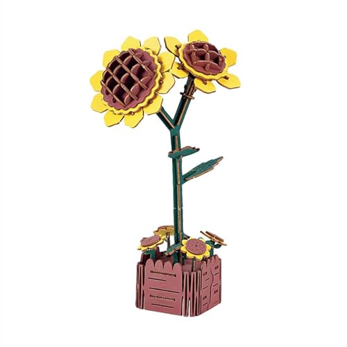 3D-Holzblumen-Puzzle für Erwachsene, DIY-Holzblumen-Modell-Bastelset, kreatives Hobby-Bauset, künstliche Blumen, Dekoration, Geschenk für Muttertag/Weihnachten/Geburtstag 3D-Holzblumen-Puzzle für Erwachsene, DIY-Holzblumen-Modell-Bastelset, kreatives Hobby-Bauset, künstliche Blumen, Dekoration, Geschenk für Muttertag/Weihnachten/Geburtstag von Cikiki