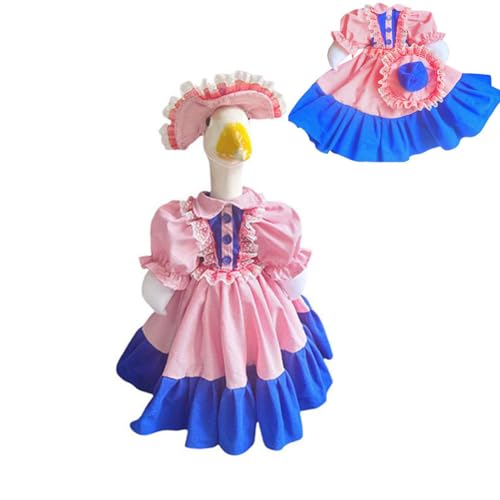 Cikiki Veranda Gans Outfit, Veranda Goose Valentine Lolita Röcke mit Hut, süße Veranda Gans Kleidung, Garten Gans Kostüm für Urlaub Frühling Veranda Garten Rasen Hof Outdoor Dekoration Cikiki Veranda Gans Outfit, Veranda Goose Valentine Lolita Röcke mit Hut, süße Veranda Gans Kleidung, Garten Gans Kostüm für Urlaub Frühling Veranda Garten Rasen Hof Outdoor Dekoration von Cikiki