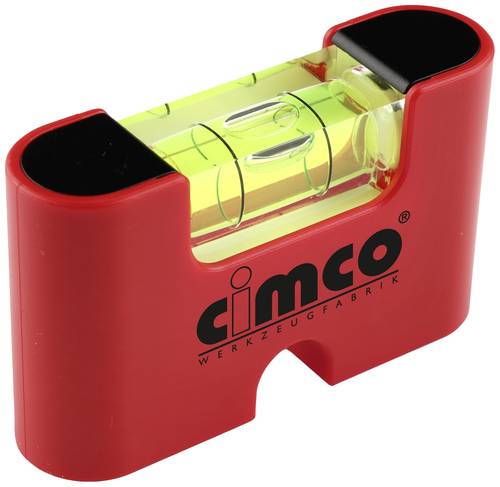 Cimco Wasserwaage Steckdose 211555 Mini-Wasserwaage von Cimco