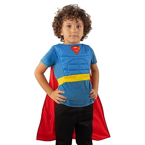 Cinereplicas DC Comics - Kostüm-Set Superman - 4-6 Jahre alt - Offizielle Lizenz von Cinereplicas