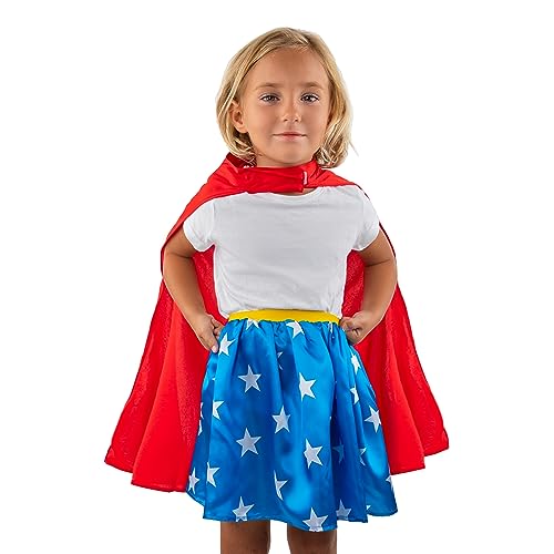 Cinereplicas DC Comics - Kostüm Set Wonder Woman - 4-6 Jahre alt - Offizielle Lizenz von Cinereplicas