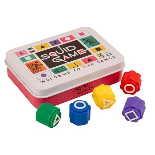 Cinereplicas Squid Game – Gonggi – Squid Game Staffel 2 – Deluxe-Box und 5 Farbsteine enthalten – offizielles Lizenzprodukt von Cinereplicas