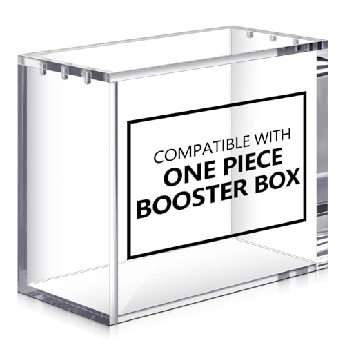 Cinnvoice Magnetische Vitrine aus Acryl, kompatibel mit TCG-Booster-Box, Schutzhülle, stapelbar, 4 mm dick, Magnetverschluss, Geschenke für Sammler, Karten nicht im Lieferumfang enthalten, 1 Stück Cinnvoice Magnetische Vitrine aus Acryl, kompatibel mit TCG-Booster-Box, Schutzhülle, stapelbar, 4 mm dick, Magnetverschluss, Geschenke für Sammler, Karten nicht im Lieferumfang enthalten, 1 Stück von Cinnvoice