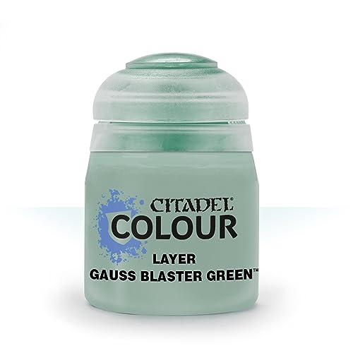 Games Workshop Citadel Farbe – Schicht: Gauss Blaster Green (12 ml) Games Workshop Citadel Farbe – Schicht: Gauss Blaster Green (12 ml) von Games Workshop
