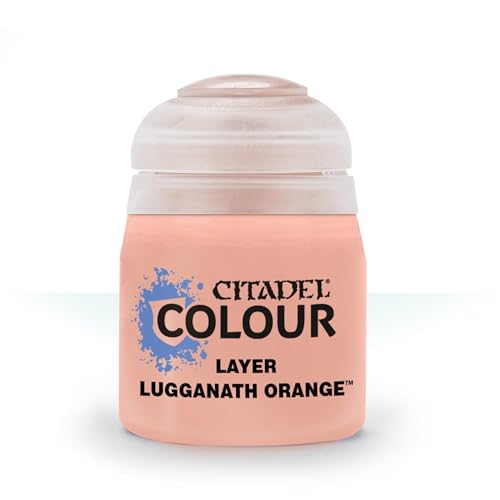 Games Workshop - Citadel Farbschicht: Lugganath Orange (12 ml) Farbe Games Workshop - Citadel Farbschicht: Lugganath Orange (12 ml) Farbe von CITADEL