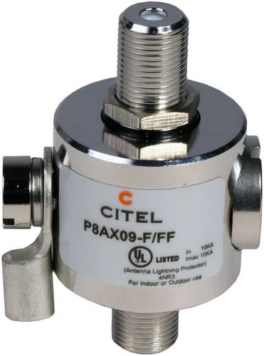 Citel 60211 P8AX09-F/FF Überspannungsschutz-Modul Überspannungsschutz für: DVB-S, Sat (F-Stecker) von Citel