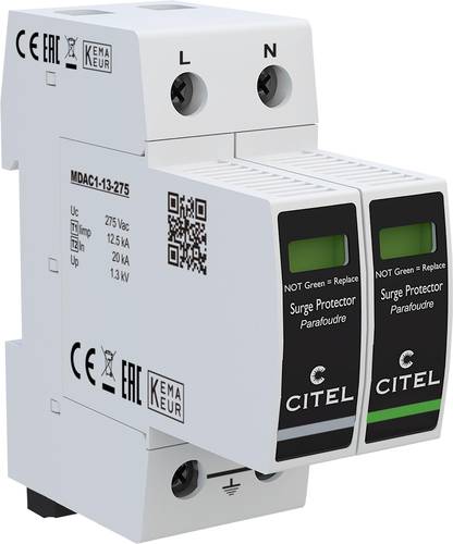 Citel 821710242 DAC1-13S-11-275 Kombiableiter Überspannungsschutz für: Verteilerschrank 25 kA 1St. von Citel