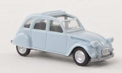 Citroen 2 CV, hell-blau , Modellauto, Fertigmodell, Herpa 1:87 von Citroen