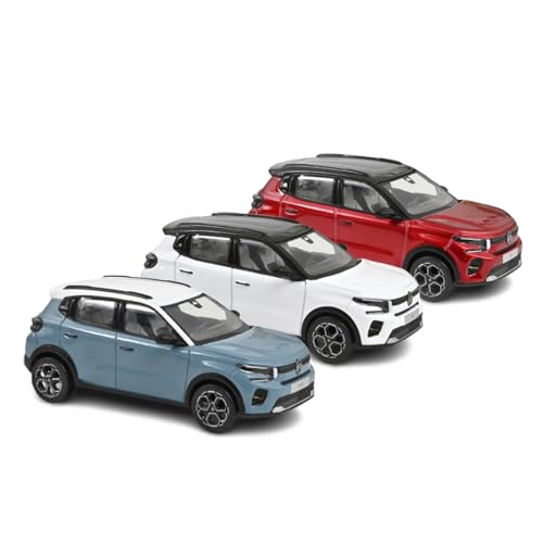Citroën - Citroën Sammelauto - C3 2024 Miniatur 1:43 - Rot mit schwarzem Dach - Sammlermodell Realistische Details - Geschenkidee für Autofans - Offizielles Markenprodukt Citroën - Citroën Sammelauto - C3 2024 Miniatur 1:43 - Rot mit schwarzem Dach - Sammlermodell Realistische Details - Geschenkidee für Autofans - Offizielles Markenprodukt von Citroën