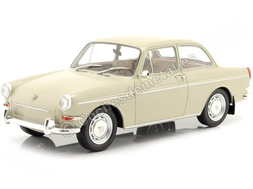VW 1500 S (Typ 3) hellgrau, 1963, 1:18 von VW