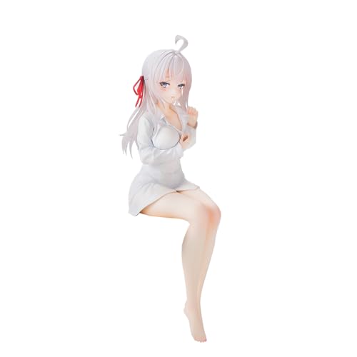 Alisa Mikhailova Kujou Anime Figur 12cm Sitzposition Modell Figuren Kleider süßes Mädchen Action Figur PVC Statue Desktop Dekoration Geschenke von Ciyoulio