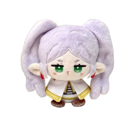 Anime Frieren Plüschfigur, niedlich, Cartoon, weich, gefüllt, Anime-Plüschkissen, PP-Baumwolle, Kissen, 12 cm, Plüsch-Anhänger, Tasche, Heimdekoration, Geschenk Anime Frieren Plüschfigur, niedlich, Cartoon, weich, gefüllt, Anime-Plüschkissen, PP-Baumwolle, Kissen, 12 cm, Plüsch-Anhänger, Tasche, Heimdekoration, Geschenk von Ciyoulio