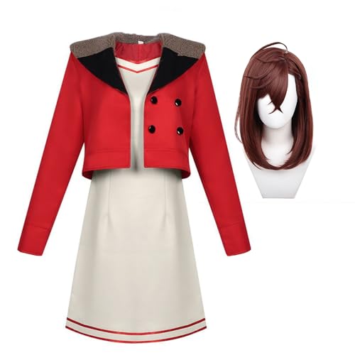 Ayase Momo Cosplay-Kostüm, roter Mantel und Kleid, komplettes Set, Uniform, Anime, Rollenspiel, Outfits, Halloween, Karneval, Party, Dress Up Anzug Ayase Momo Cosplay-Kostüm, roter Mantel und Kleid, komplettes Set, Uniform, Anime, Rollenspiel, Outfits, Halloween, Karneval, Party, Dress Up Anzug von Ciyoulio