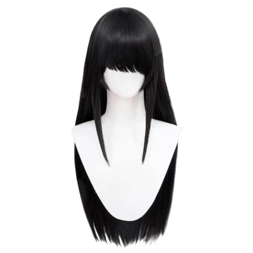 Ciyoulio Anime Cosplay Outfits osaragi Cosplay Kostüm Schwarz Langes Kleid Set Damen Anzug Dress Up für Halloween Comic Con Performance Erwachsene von Ciyoulio