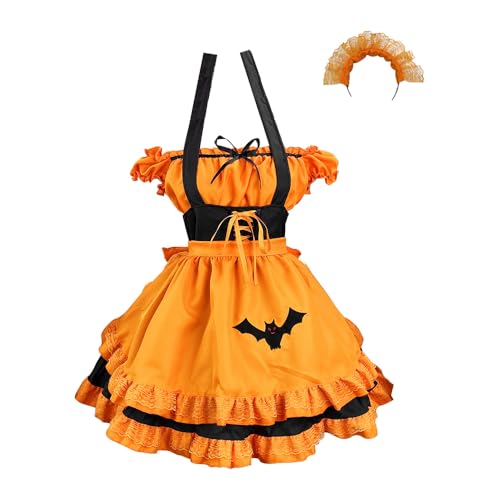 Anime Maid Dress Cosplay Kurumi Tokisaki Gothic Vampir Kleid, Damen Halloween Dämon Kostüm Karneval Fledermaus Kleid Anime Maid Outfit Anime Maid Dress Cosplay Kurumi Tokisaki Gothic Vampir Kleid, Damen Halloween Dämon Kostüm Karneval Fledermaus Kleid Anime Maid Outfit von Ciyoulio
