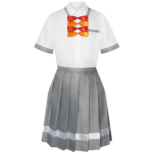 Ciyoulio Anime Schuluniform Cosplay Anna Yanami/Komari Chika JK Uniform Kleider Für Damen, Karneval Kostüm Anime Cosplay Uniform Halloween Anime Outfit Ciyoulio Anime Schuluniform Cosplay Anna Yanami/Komari Chika JK Uniform Kleider Für Damen, Karneval Kostüm Anime Cosplay Uniform Halloween Anime Outfit von Ciyoulio