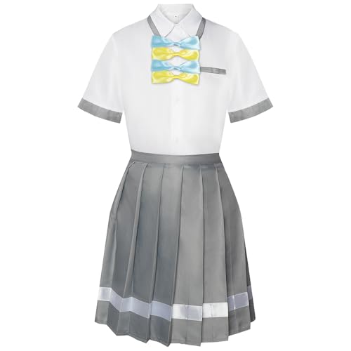 Ciyoulio Anime Schuluniform Cosplay Anna Yanami/Komari Chika JK Uniform Kleider Für Damen, Karneval Kostüm Anime Cosplay Uniform Halloween Anime Outfit Ciyoulio Anime Schuluniform Cosplay Anna Yanami/Komari Chika JK Uniform Kleider Für Damen, Karneval Kostüm Anime Cosplay Uniform Halloween Anime Outfit von Ciyoulio
