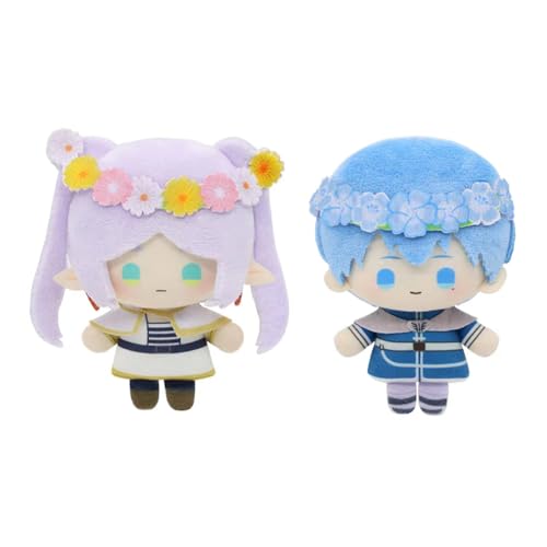 Ciyoulio Frieren Stofffigur Himmel/Farn Weiche Cartoon-Figur, 10 cm, zwei Arten Plüschfigur, Plüsch-Anhänger, Überwurfkissen, Sofa, Tasche, Dekoration Ciyoulio Frieren Stofffigur Himmel/Farn Weiche Cartoon-Figur, 10 cm, zwei Arten Plüschfigur, Plüsch-Anhänger, Überwurfkissen, Sofa, Tasche, Dekoration von Ciyoulio