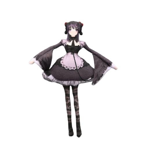 Ciyoulio Kitagawa Marin Stofffigur Shizuku Kuroe, Plüschfigur, drehbar, lustige Cartoon-Figur, PP-Baumwolle, Wurfkissen, Anime-Plüsch, Heimdekoration, Geschenk, 28 cm von Ciyoulio