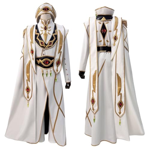 Ciyoulio Lelouch Lamperouge Cosplay Kostüm Lulu Anime Rollenspiel Outfits für Mann Uniform Komplett-Set Dress Up für Halloween Party Karneval Comic-Con Ciyoulio Lelouch Lamperouge Cosplay Kostüm Lulu Anime Rollenspiel Outfits für Mann Uniform Komplett-Set Dress Up für Halloween Party Karneval Comic-Con von Ciyoulio