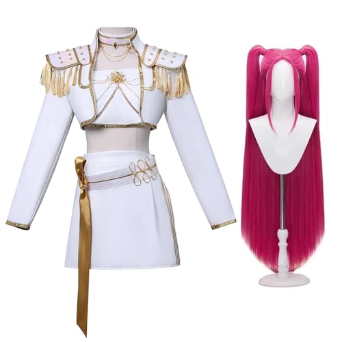 Ciyoulio Rumi Cosplay Kostüm Mira/Zoey Rollenspiel Uniform Anime Cosplay Kleidung Komplettes Set Outfits Dress Up für Halloween Comic-Con Bühnenaufführung Ciyoulio Rumi Cosplay Kostüm Mira/Zoey Rollenspiel Uniform Anime Cosplay Kleidung Komplettes Set Outfits Dress Up für Halloween Comic-Con Bühnenaufführung von Ciyoulio