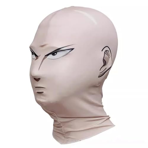 Ciyoulio Saitama Kostüm Anime Cosplay Bodysuit Herren Saitama Overall mit Umhang Kopfbedeckung Set Enge Kampfanzug Uniform Verkleidung für Halloween Comic Con-Performance Ciyoulio Saitama Kostüm Anime Cosplay Bodysuit Herren Saitama Overall mit Umhang Kopfbedeckung Set Enge Kampfanzug Uniform Verkleidung für Halloween Comic Con-Performance von Ciyoulio