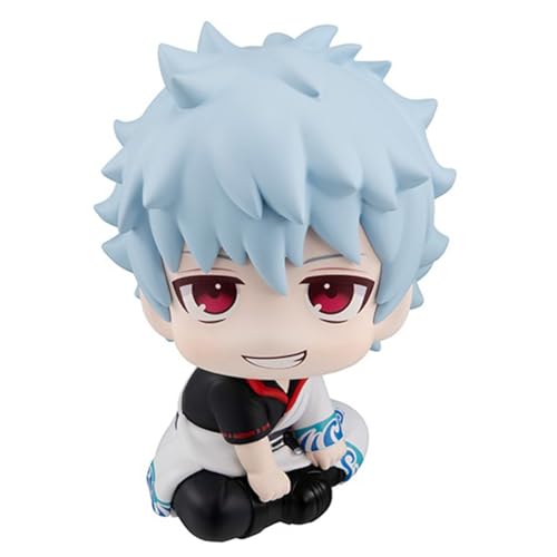 Ciyoulio Sakata Gintoki Figuren Anime Look Up Figur Sitzend Pose Modell Charakter Großen Kopf Mini Cartoon PVC Statue Dekoration Sammlerstücke 10cm Ciyoulio Sakata Gintoki Figuren Anime Look Up Figur Sitzend Pose Modell Charakter Großen Kopf Mini Cartoon PVC Statue Dekoration Sammlerstücke 10cm von Ciyoulio