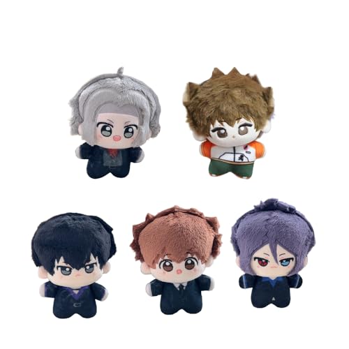 Ciyoulio Sawada Tsunayoshi-Figur, Plüschfigur, Rokudou Mukuro, gefüllte Figur, Anime-Cartoon-Überwurfkissen, weiches Kissen, Plüsch-Anhänger, Sofa, Zuhause, Tasche, Dekoration, Geschenk, 5 Stück Ciyoulio Sawada Tsunayoshi-Figur, Plüschfigur, Rokudou Mukuro, gefüllte Figur, Anime-Cartoon-Überwurfkissen, weiches Kissen, Plüsch-Anhänger, Sofa, Zuhause, Tasche, Dekoration, Geschenk, 5 Stück von Ciyoulio