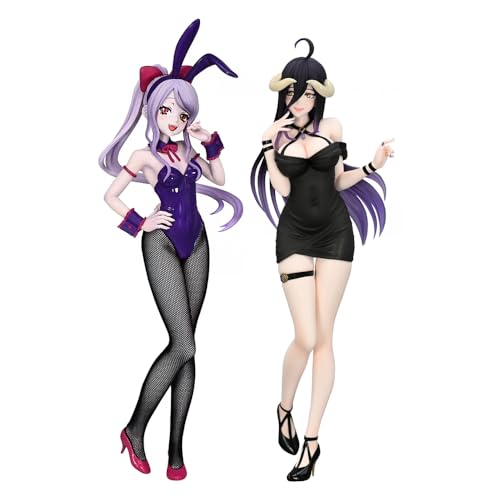 Ciyoulio Shalltear Bloodfallen/Albedo Figur Modell stehend Pose actionfigure Hasen Mädchen Statue PVC Ornament Desktop Dekoration Geburtstag für Fans 2Stück Ciyoulio Shalltear Bloodfallen/Albedo Figur Modell stehend Pose actionfigure Hasen Mädchen Statue PVC Ornament Desktop Dekoration Geburtstag für Fans 2Stück von Ciyoulio