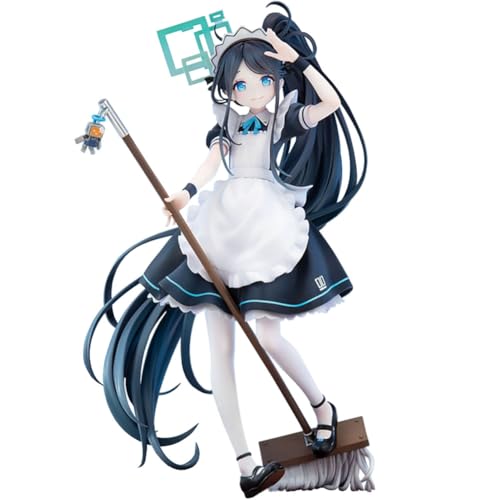 Ciyoulio Tendou Arisu Figur Statue Anime Mädchen Figur 25cm Maid Standing Position Modell PVC Cartoon Charaktere Modell Manga Statue Schreibtisch Dekoration von Ciyoulio