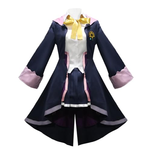 Elaina Cosplay Kostüm Anime Cosplay Uniform Frauen Kleid Elaina Rollenspiel Outfits Komplettes Set Halloween Uniform Set Dress Up Anzug für Party Karneval von Ciyoulio