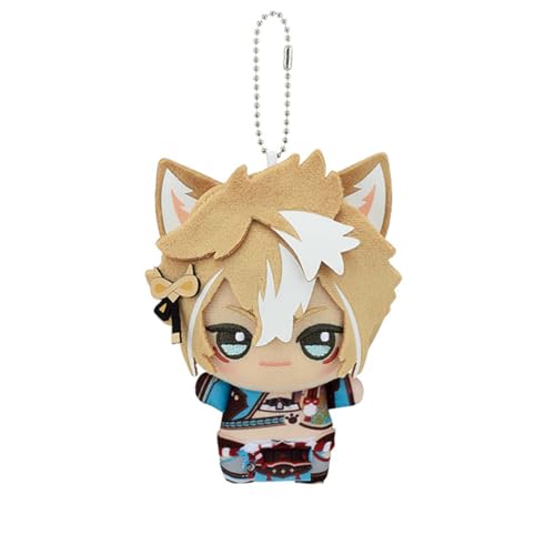 Gorou Anime gefüllte stehende Manga Charakter niedliche PP Baumwolle Stoff Anhänger Schlüsselanhänger Auto Tasche Dekoration 10CM von Ciyoulio