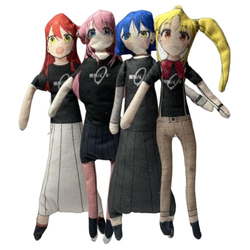 Gotō Hitori Plüschfigur Yamada Ryo/Kita Ikuyo/Ijichi Nijika Stofffigur, lustige Cartoon-Figur, drehbare Gliedmaßen, PP-Baumwolle, Kissen, Heimdekoration, Geschenk, 28 cm Gotō Hitori Plüschfigur Yamada Ryo/Kita Ikuyo/Ijichi Nijika Stofffigur, lustige Cartoon-Figur, drehbare Gliedmaßen, PP-Baumwolle, Kissen, Heimdekoration, Geschenk, 28 cm von Ciyoulio
