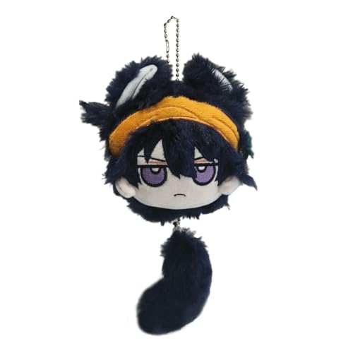 JJBA Ainime Plüschfiguren, Jotaro Josef, Anime, Giorno Giovanna, weiche gefüllte Figur, niedlicher Plüschanhänger, Überwurfkissen, Tasche, Charm, Heimdekoration, Geschenk, 10 cm von Ciyoulio