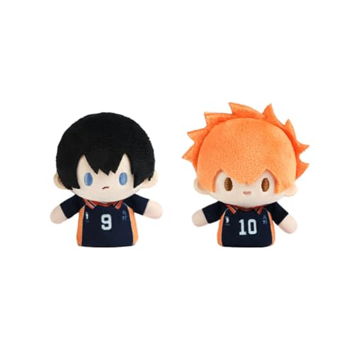Shoyo Hinata Tobio Kageyama Plüsch Anime Figur 2Stück Stofffiguren Niedliche Anhänger 11cm PP Baumwolle Character Autotasche Schlüsselanhänger Shoyo Hinata Tobio Kageyama Plüsch Anime Figur 2Stück Stofffiguren Niedliche Anhänger 11cm PP Baumwolle Character Autotasche Schlüsselanhänger von Ciyoulio