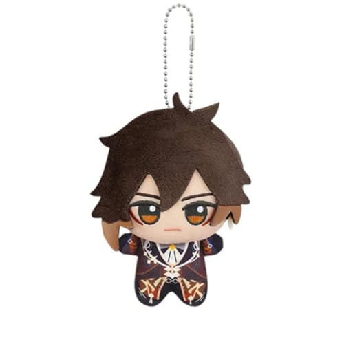 ZhongLi Anime gefüllte stehende Manga Charakter niedliche PP Baumwolle Stoff Anhänger Schlüsselanhänger Auto Tasche Dekoration 10CM ZhongLi Anime gefüllte stehende Manga Charakter niedliche PP Baumwolle Stoff Anhänger Schlüsselanhänger Auto Tasche Dekoration 10CM von Ciyoulio