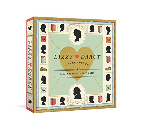 Clarkson Potter Lizzy Loves Darcy: A Jane Austen Matchmaking Game: Board Games von CROWN