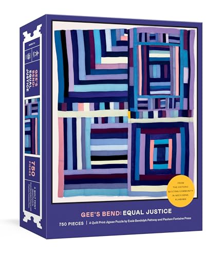 Clarkson Potter Gee's Bend: Equal Justice: A Quilt Print Jigsaw Puzzle: 750 Pieces Jigsaw Puzzles for Adults von Clarkson Potter