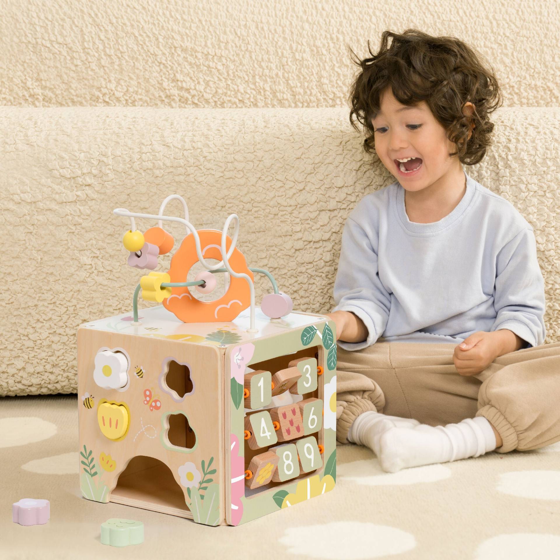 Classic World Aktivitätsbox Biene, Babyspielzeug Classic World Aktivitätsbox Biene, Babyspielzeug von Classic World