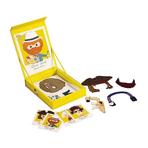 Classic World Magnetbox Kinder | Magnetspiel Gesichter ab 3 Jahre | Kinderspiel mit 44 Teilen | Magnet Kinderspiel für kreatives Spielen | Magnetspiel für unterwegs Classic World Magnetbox Kinder | Magnetspiel Gesichter ab 3 Jahre | Kinderspiel mit 44 Teilen | Magnet Kinderspiel für kreatives Spielen | Magnetspiel für unterwegs von Classic World