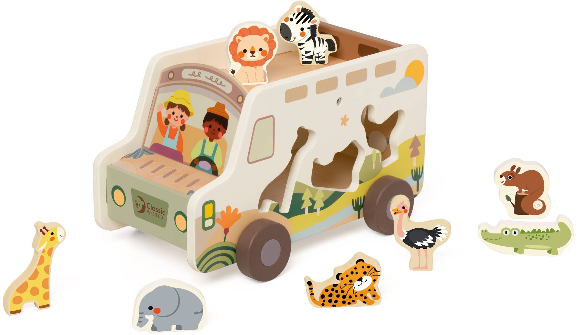 Classic World Prairie Adventure Truck Steckkasten Classic World Prairie Adventure Truck Steckkasten von Classic World