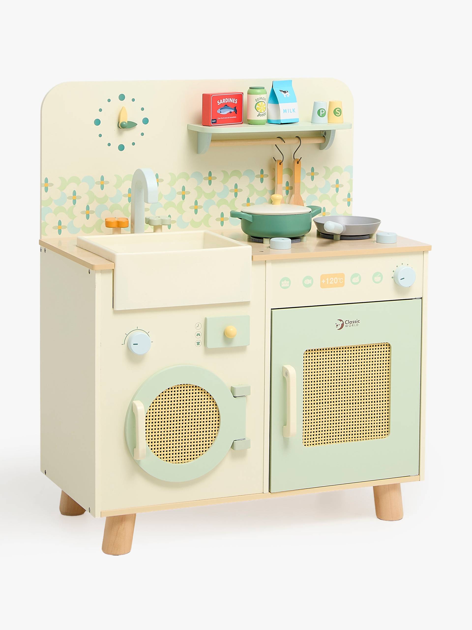 Classic World Spielküche, Natural, Kinderküche von Classic World