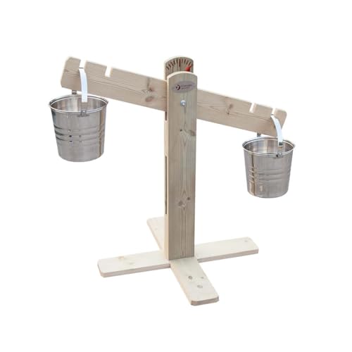 Classic World World Houten Zandbak Weegschaal met Emmers von Classic World