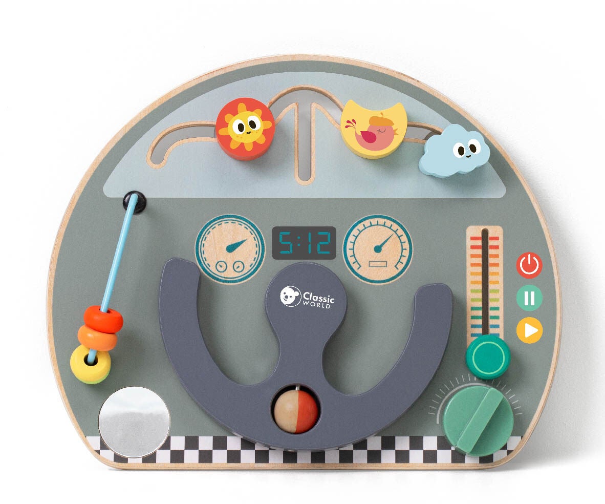 ClassicWorld Aktivitätsspielzeug Reise-Thema Busy Board, Babyspielzeug ClassicWorld Aktivitätsspielzeug Reise-Thema Busy Board, Babyspielzeug von Classic World