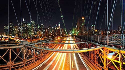 ClassicJP 1000 Stück Puzzle Hobbit New York Rush Licht Stadt Hobby Hauptdekoration DIY ClassicJP 1000 Stück Puzzle Hobbit New York Rush Licht Stadt Hobby Hauptdekoration DIY von ClassicJP