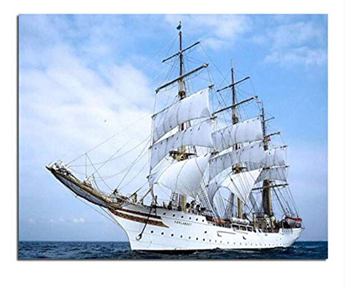 ClassicJP 1000-Teiliges Puzzle Weißes Segelboot Für Erwachsene Erwachsene Hobby Home Decoration DIY ClassicJP 1000-Teiliges Puzzle Weißes Segelboot Für Erwachsene Erwachsene Hobby Home Decoration DIY von ClassicJP